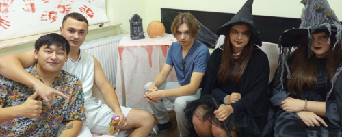 Bal Halloween w naszym internacie