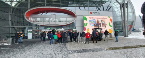 Uczniowie Technikum Ogrodniczego odwiedzili Targi Sadownictwa i Warzywnictwa w Kielcach