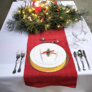 Aranżacja stołu bożonarodzeniowego